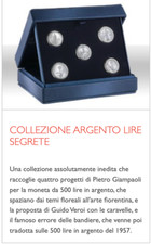 Storia della lira - lire, segrete