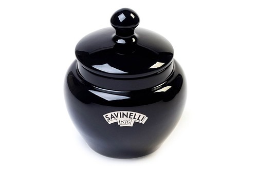 Savinelli gloss black - gloss, ceramic
