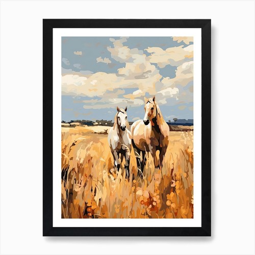 Quadro cavalli toscana - in,