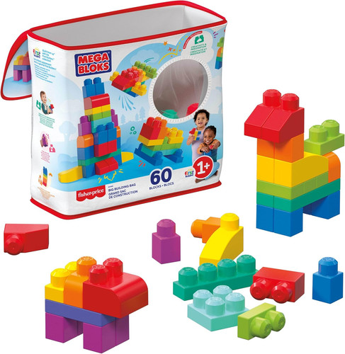 Mega bloks sacca eco - mega, blocchi