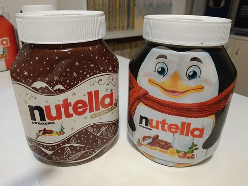 Due barattoli nutella - barattoli, da