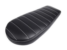 Cafe-Racer, Scrambler, SEDILE, universale, adatto per passeggero, nero, Seat/Selle