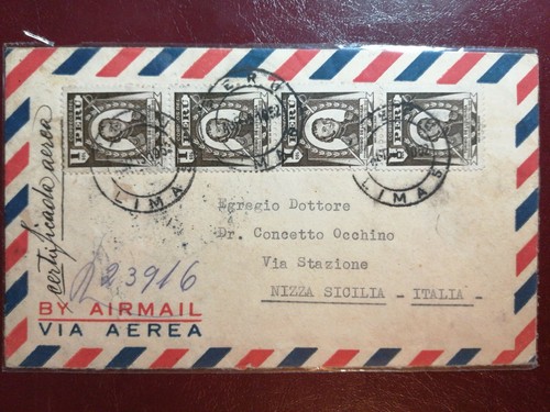 Chile 1952 posta aerea - chile,