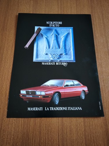 1984 maserati biturbo auto - biturbo,