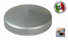 N 2 COPRICOLONNA COPRIPILASTRO 48 COPERCHIO TAPPO ACCIAIO ZINCATO TUBOLARE TONDO