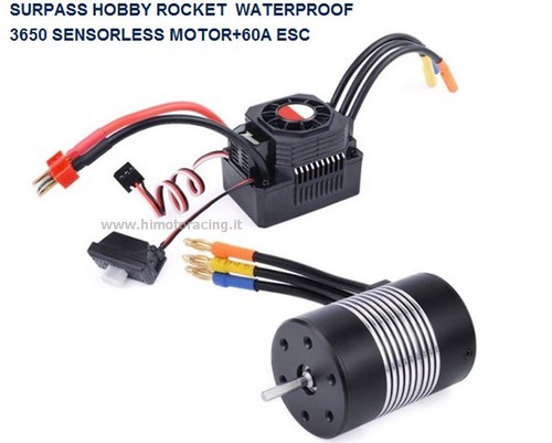 Combo rocket brushless - rocket, bl