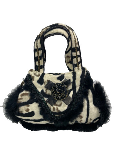 Vecchia borsa eco pelliccia - vecchia,