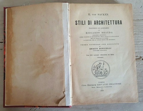 Antico libro stili - antico, di