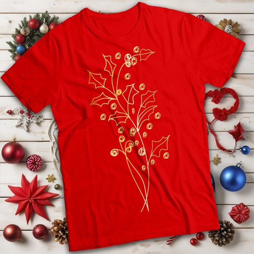 Shirt natalizia elegante - t-shirt,