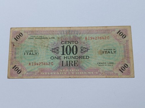 100 lire allied military - 100,