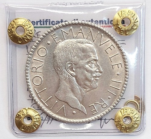 Regno italia lire - lire, littore