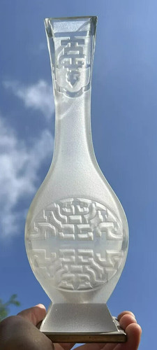 Baccarat etched vase cristal - baccarat,