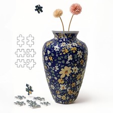 3D Puzzle Vase Unique Flower