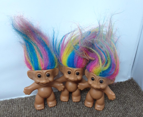 Bambola troll russ vintage - bambola,