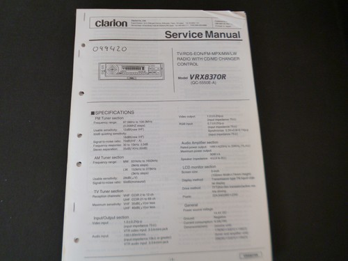 Manuale servizio originale - di,