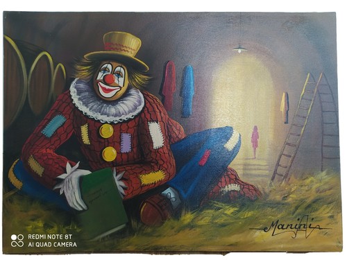 Clown angelo manini - angelo, 50x70