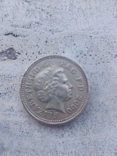 One pound elizabeth - one,