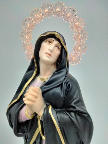 Statua madonna addolorata - madonna, in