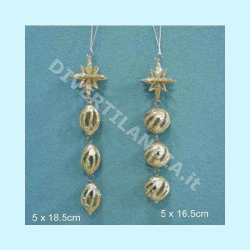 Stella con ovali - stella, oro
