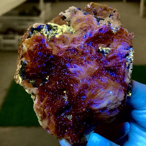 Cerussite naturale esemplare - cerussite, +