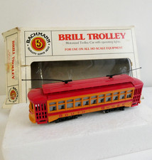 BACHMANN BRILL TROLLEY SOUTH SHORE  1:87 RUNNING WORKING LIGHTS WITH BOX
