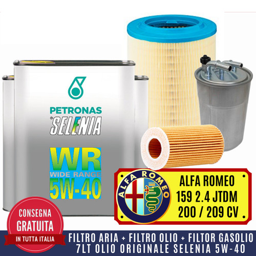 Kit tagliando alfa 159 jtd - tagliando,