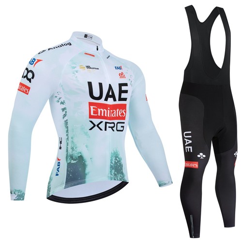 Tuta ciclismo invernale uae - tuta,