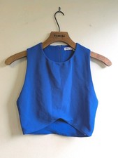 ZARA Crop top senza maniche a