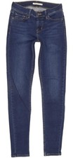 Jeans Levi's 710 Super donna blu skinny slim elasticizzato W27 L30 (93380)