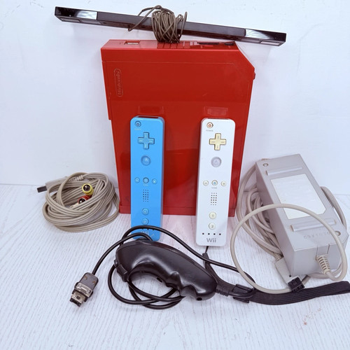 Nintendo wii rossa console - nintendo,