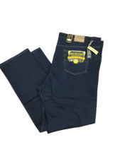 Jeans uomo taglie extra forti  pantalone calibrato 4 stagioni vita alta regular
