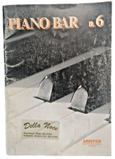 Piano Bar n.6 Spartiti 28 Brani di Successo Italiani Linea Melodica e Testi