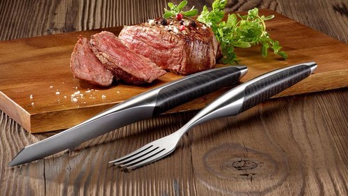 Sknife posate bistecca due - posate,