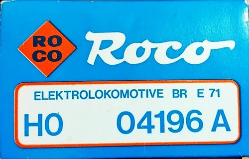 Roco 04196 locomotore - 04196, a