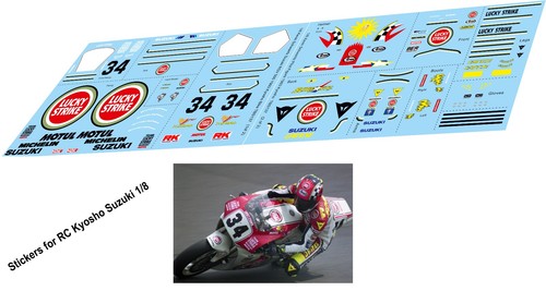 Stickers per suzuki rgv - 1/8,
