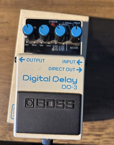 Boss digital delay pedale - boss, dd-3