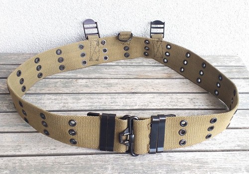 Cinturone kaki vintage anni