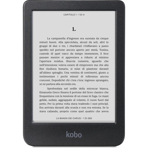 Ereader kobo clara black - ereader,