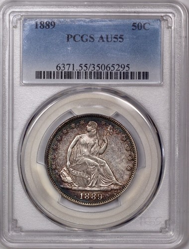 Mezzo dollaro liberty 1889 - liberty,