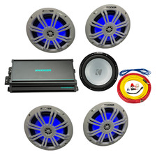 Kicker Marine Audio Bundle –