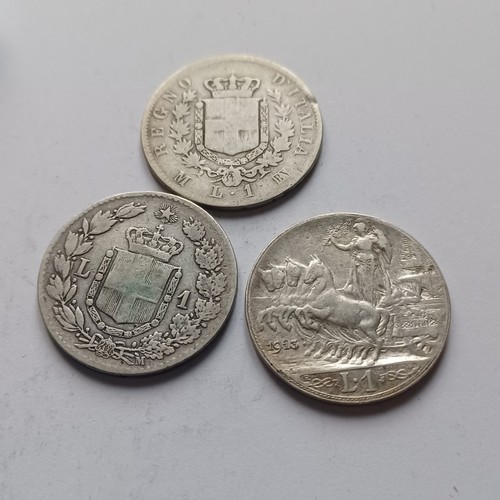 Vecchie lire argento - lire, in
