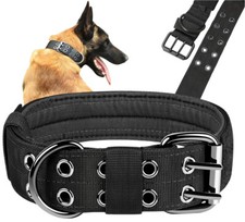 Collare tattico per cani nero
