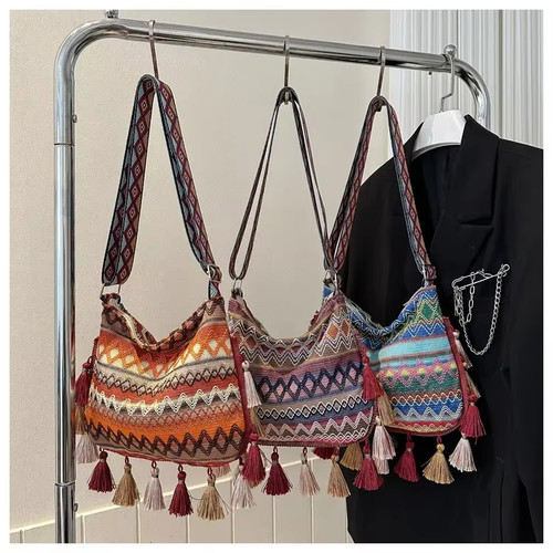 Borsa tracolla bohémien in - borsa, a