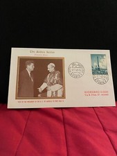 FDC Vaticano - Vistita presidente Kennedy FDC The golden Series n.41 - L10 Posta