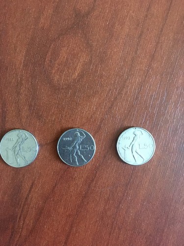 Monete lire - 50,