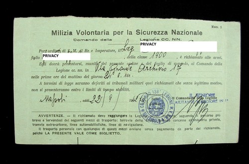 Comando 138 legione - legione, mvsn
