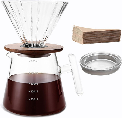 Set caffettiera vetro - di,