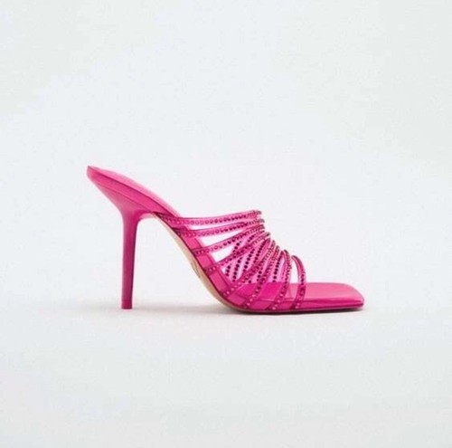 Zara sandali tacco alto vinile - alto,