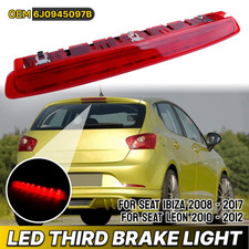 Per SEAT IBIZA 08-17 FANALE LUCE TERZO STOP POSTERIORE LED FANALINO FRENI RESSO