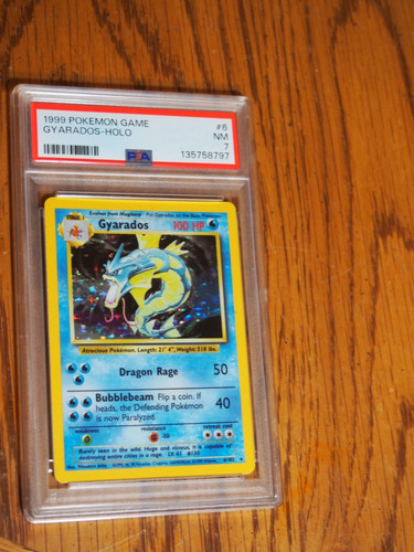 Pokemon 1999 base gyarados - pokemon,